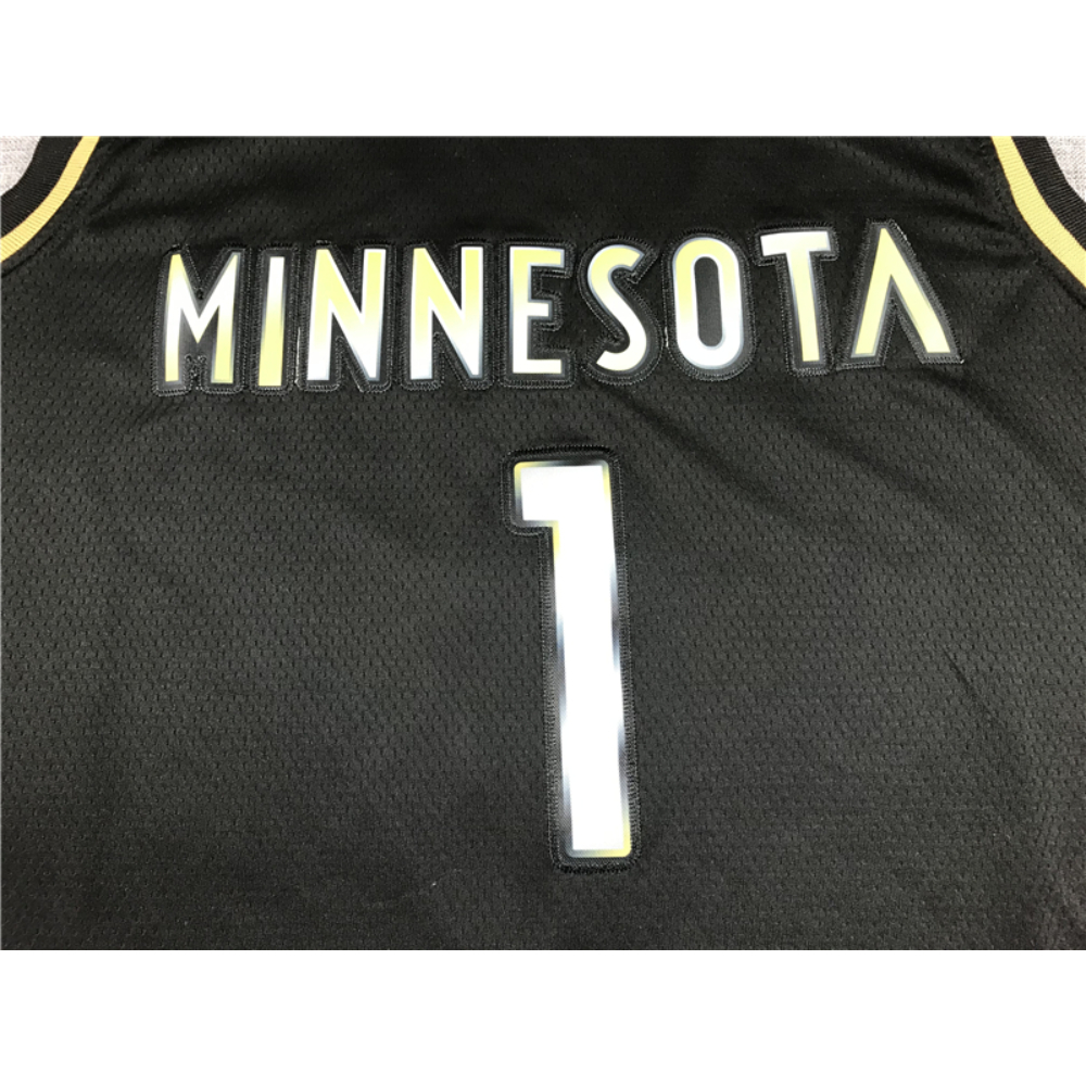 Kép 3/3 - Anthony EDWARDS Gold Edition Minnesota Timberwolves mez
