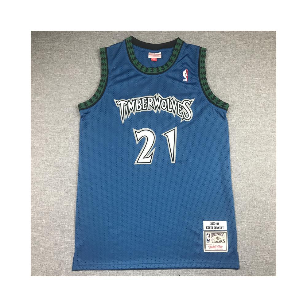Kép 1/3 - Kevin GARNETT Classic kék Minnesota Timberwolves mez