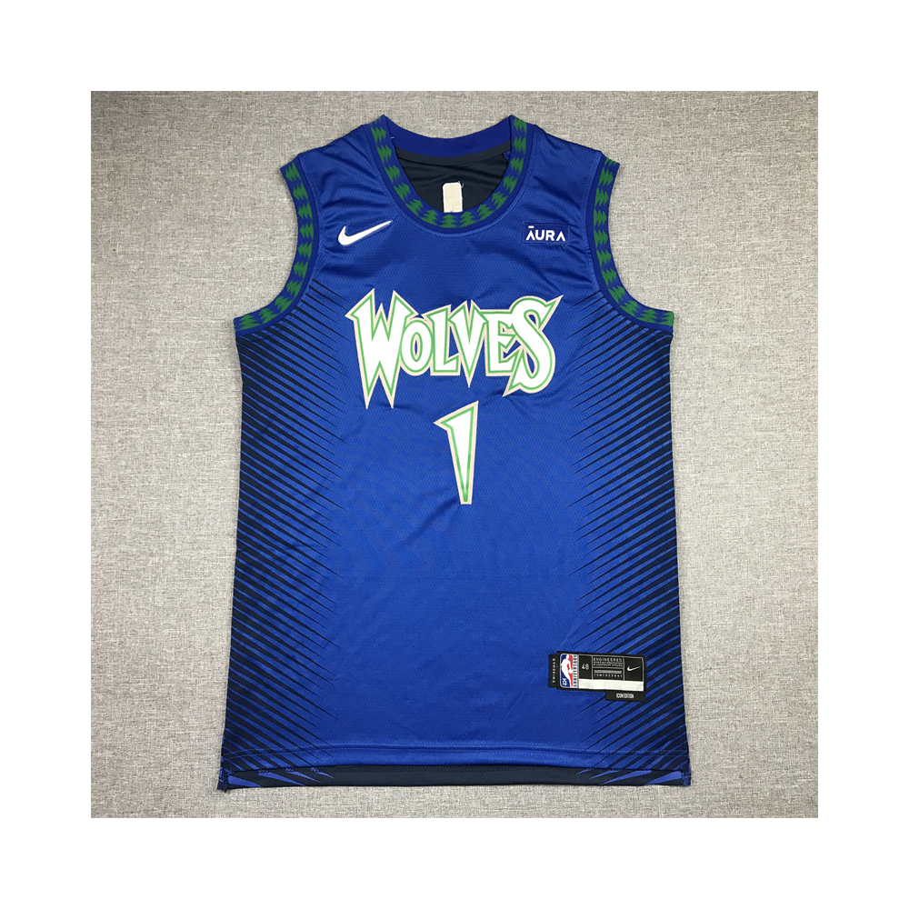Kép 1/3 - Anthony EDWARDS 2021-22 City Edition Minnesota Timberwolves mez