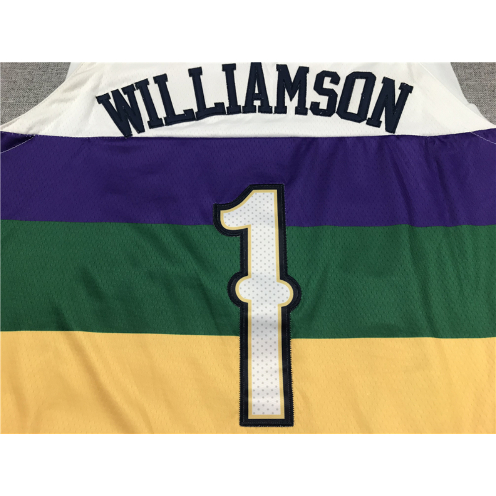 Kép 3/3 - Zion WILLIAMSON 2019-20 City Edition New Orleand Pelicans mez