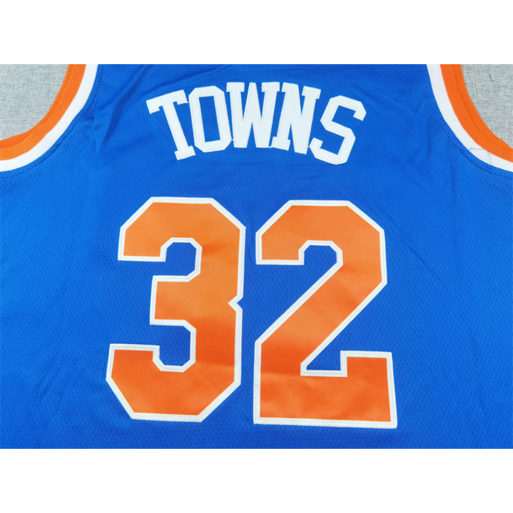 Kép 4/4 - Karl-Anthony TOWNS 2024 kék New York Knicks mez