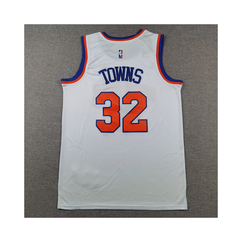 Kép 2/4 - Karl-Anthony TOWNS 2024 fehér New York Knicks mez