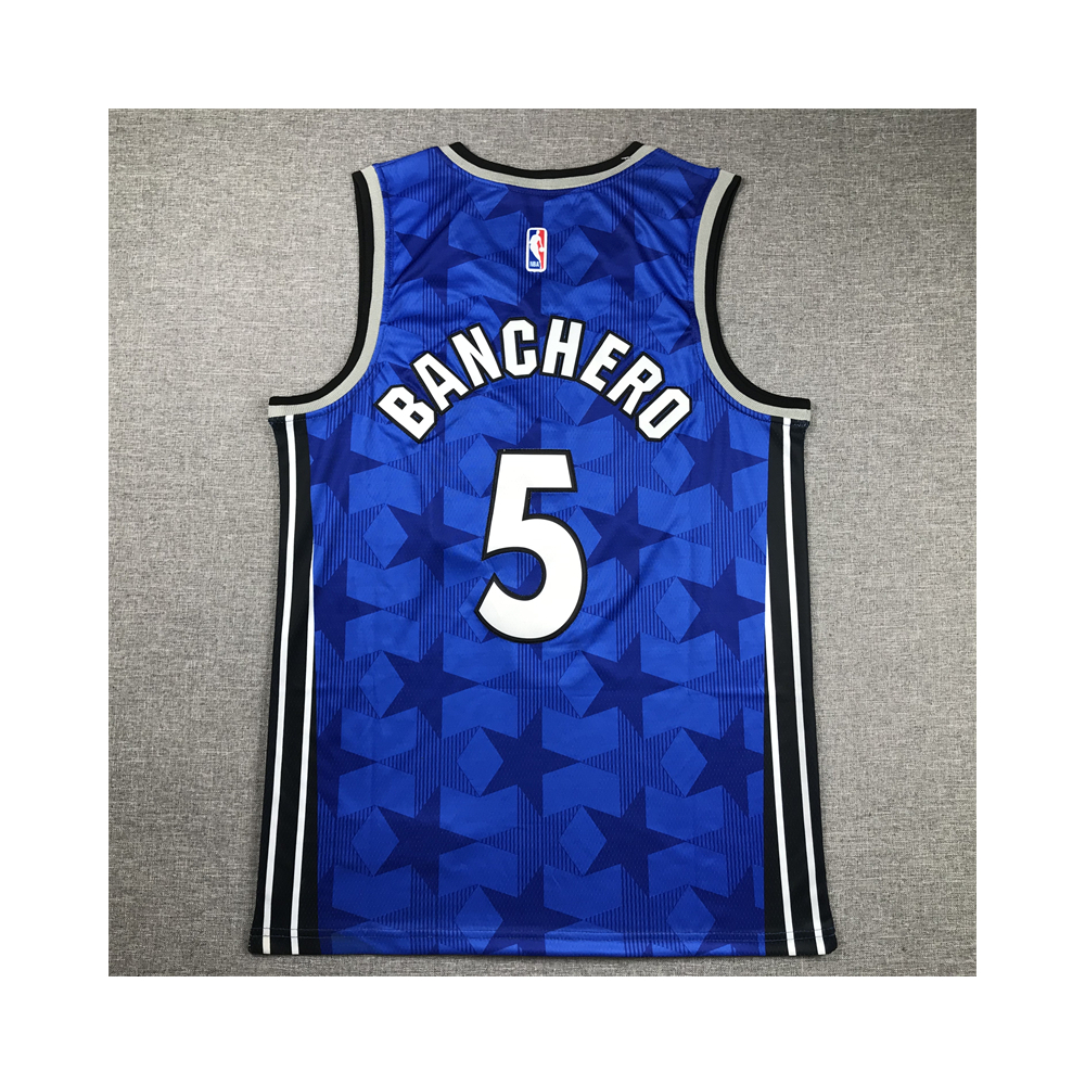 Kép 2/4 - Paolo BANCHERO kék 75th anny retro Magic mez
