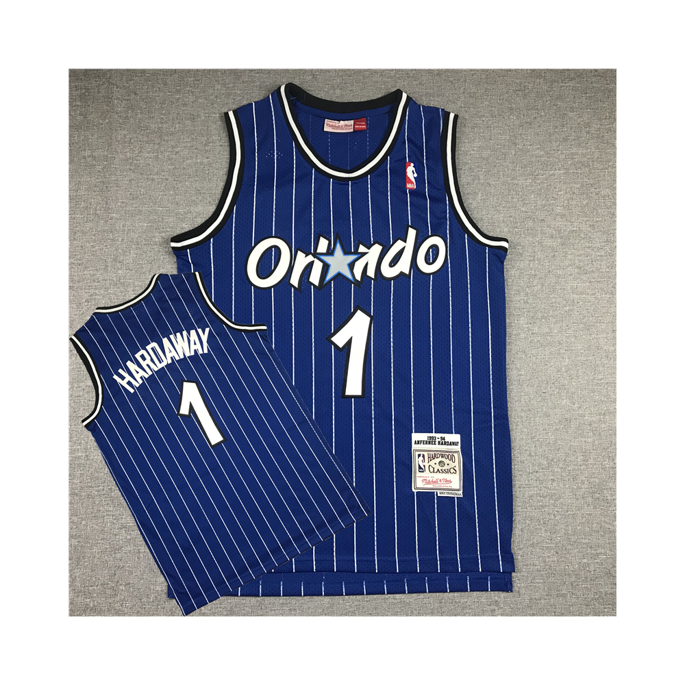 Kép 1/5 - Anfernee PENNY HARDAWAY 1993-94 Classic Striped kék Orlando Magic mez