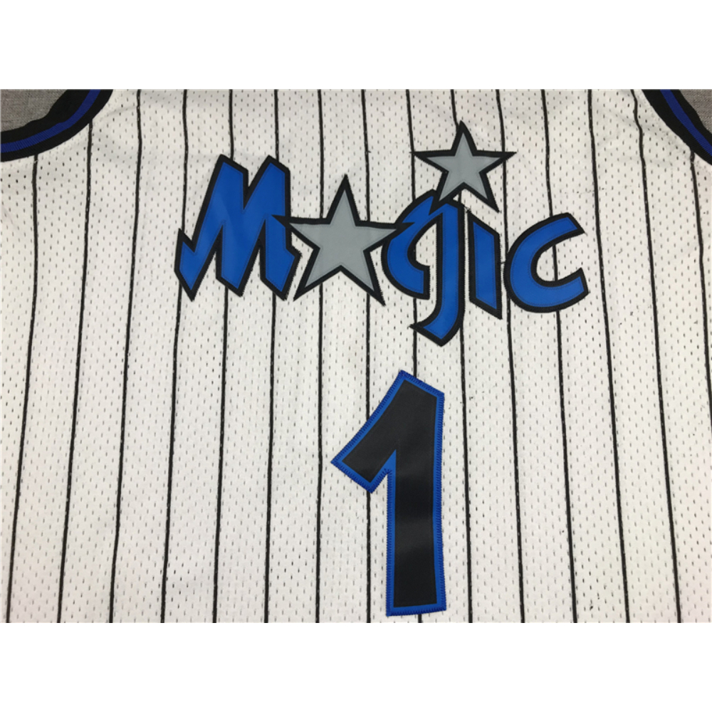 Kép 3/4 - Anfernee PENNY HARDAWAY 1993-94 Classic Striped fehér Orlando Magic mez