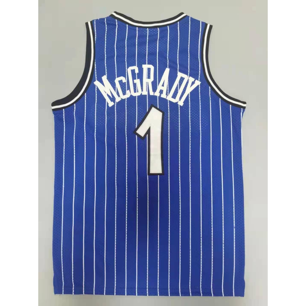 Kép 2/4 - Tracy McGRADY 2003-04 Classic Striped kék Orlando Magic mez