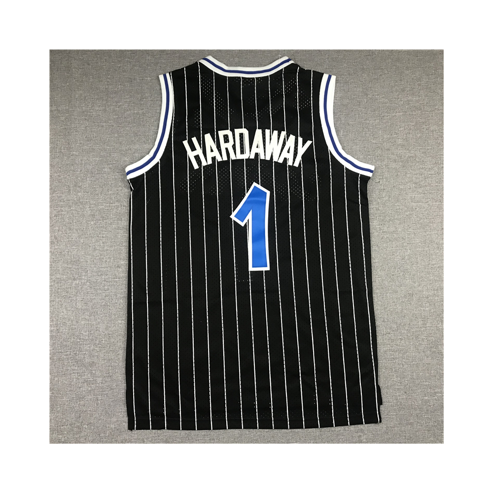 Kép 3/4 - Anfernee PENNY HARDAWAY 1993-94 Classic Striped fekete Orlando Magic mez