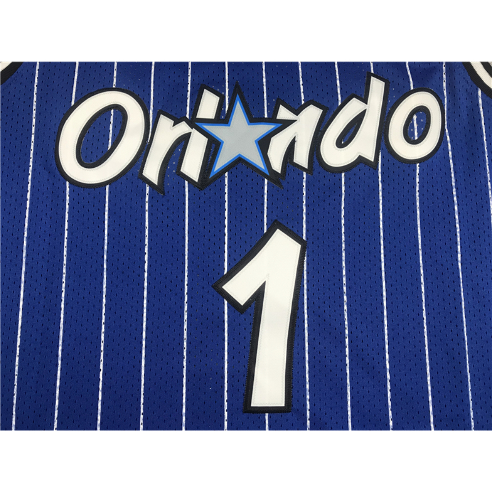 Kép 4/5 - Anfernee PENNY HARDAWAY 1993-94 Classic Striped kék Orlando Magic mez