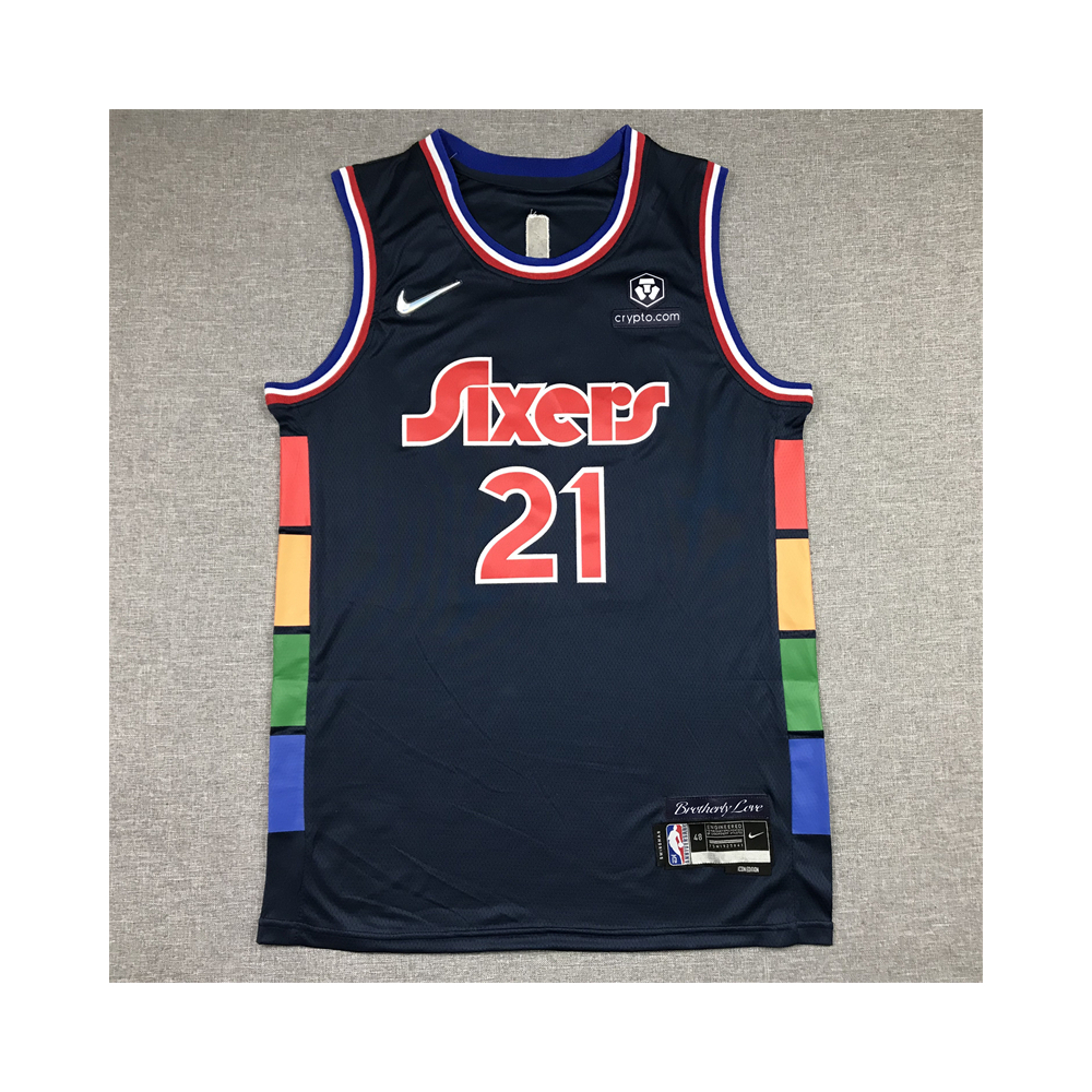 Kép 1/3 - Joel EMBIID 2021-22 City Edition Philadelphia 76ers mez
