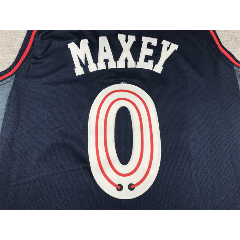 Kép 4/4 - Tyrese MAXEY 2023 City Edition Sixers mez