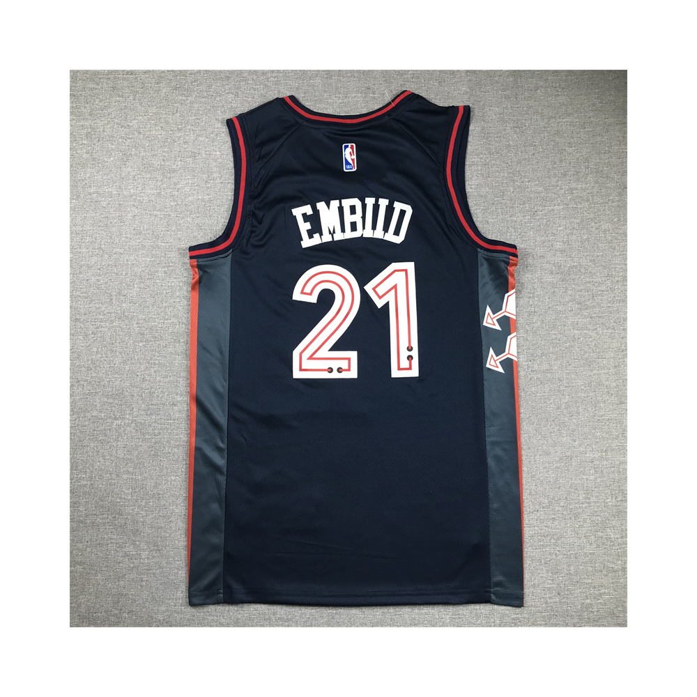 Kép 2/4 - Joel EMBIID 2023 City Edition Sixers mez