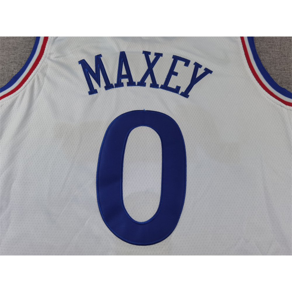 Kép 4/4 - Tyrese MAXEY 2024 City Edition Philadelphia 76ers mez