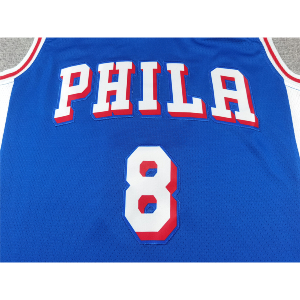 Kép 4/4 - Paul GEORGE 2024 kék Philadelphia Sixers mez