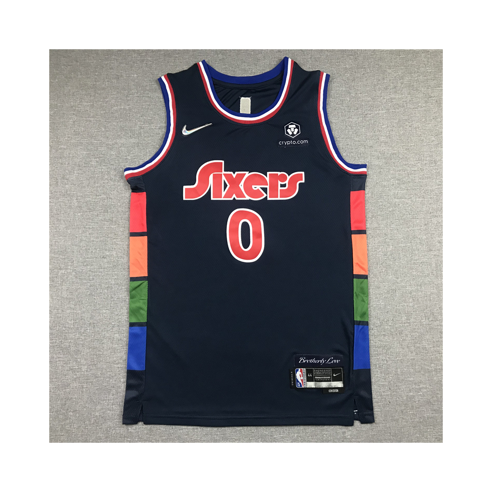 Kép 1/3 - Tyrese MAXEY 2021-22 City Edition Philadelphia 76ers mez