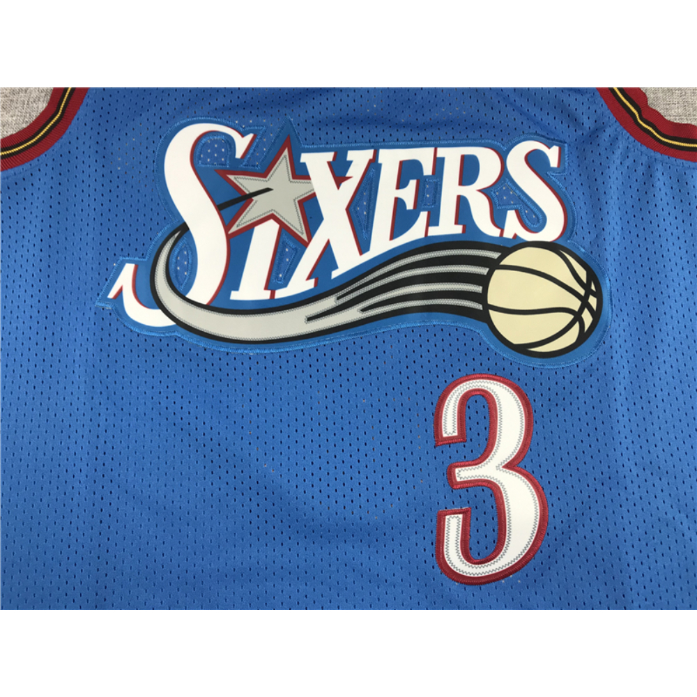 Kép 3/3 - Allen IVERSON 1999-00 Classic kék Philadelphia 76ers mez