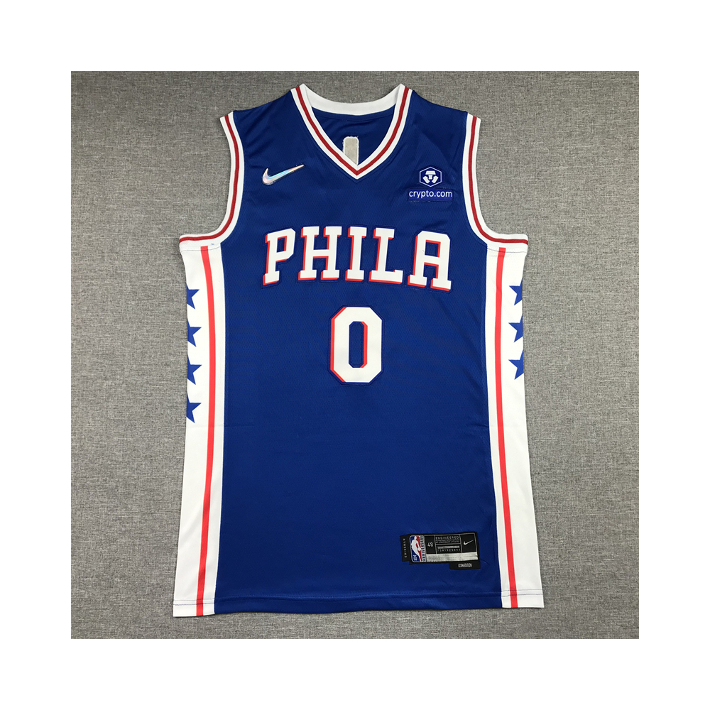 Kép 1/3 - Tyrese MAXEY Icon Edition Philadelphia 76ers mez
