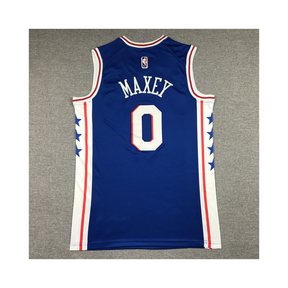 Kép 2/3 - Tyrese MAXEY Icon Edition Philadelphia 76ers mez