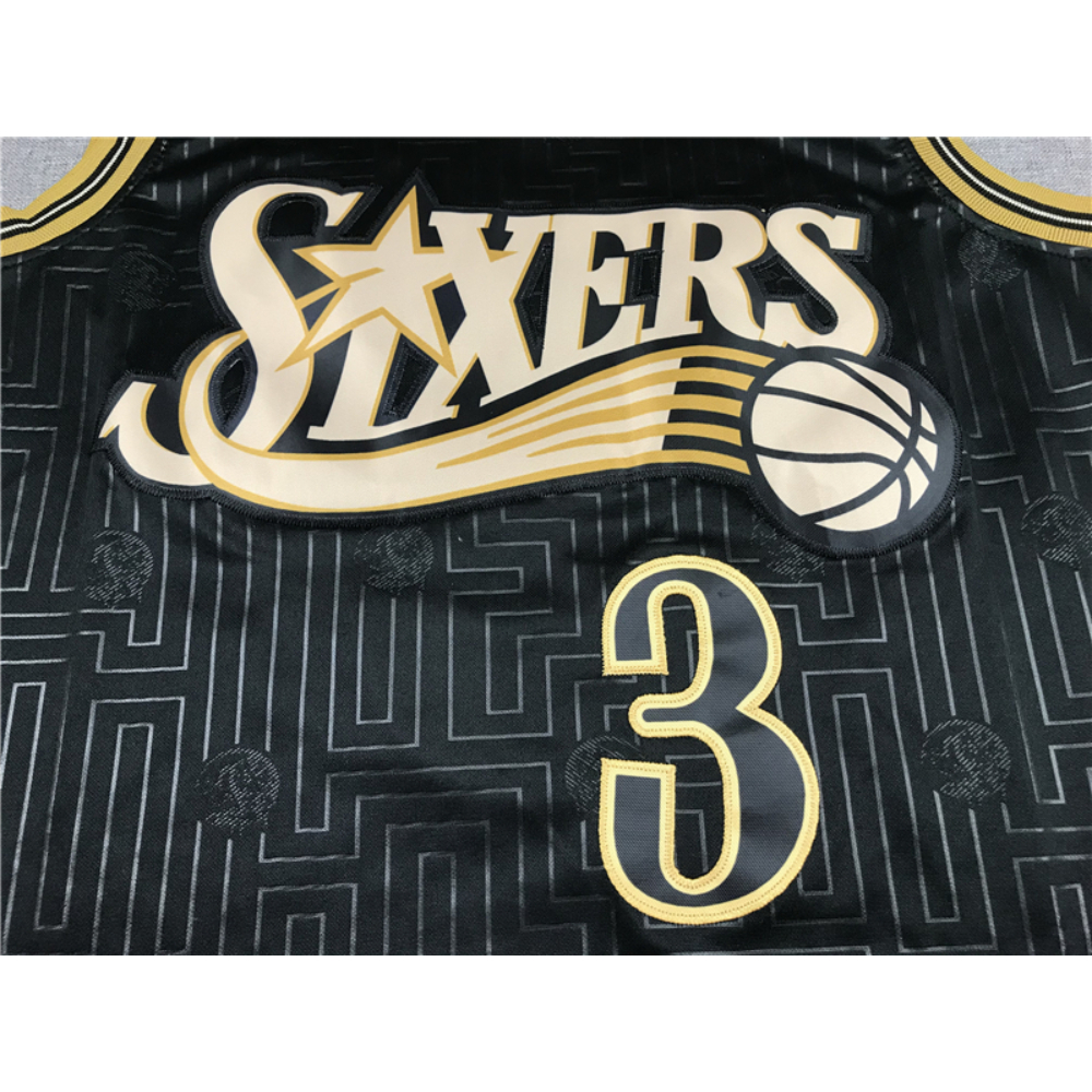 Kép 3/3 - Allen IVERSON 2000-01 Year of The Rat Philadelphia 76ers mez (KÉSZLETEN)