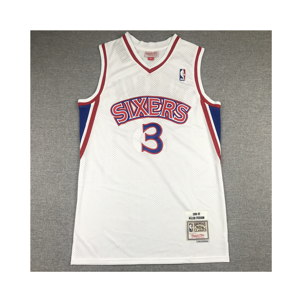 Kép 1/3 - Allen IVERSON 1996-97 Classic fehér Philadelphia 76ers mez