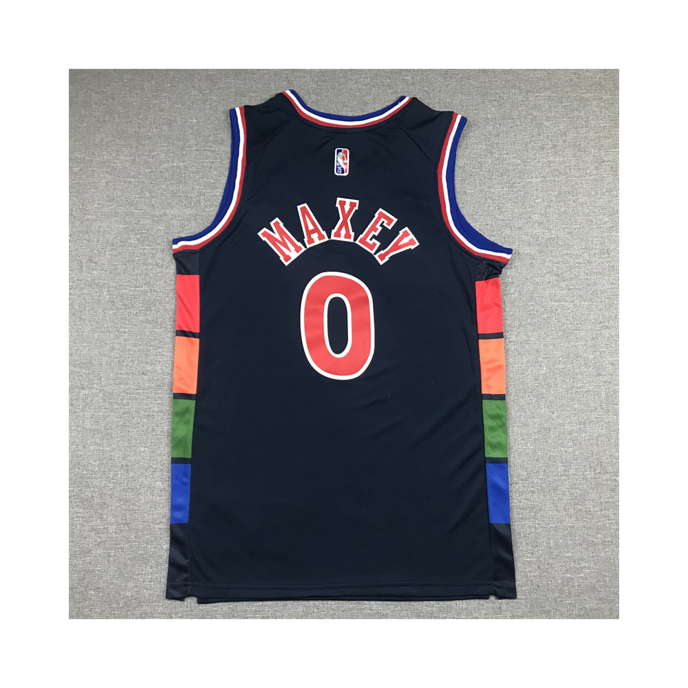Kép 2/3 - Tyrese MAXEY 2021-22 City Edition Philadelphia 76ers mez