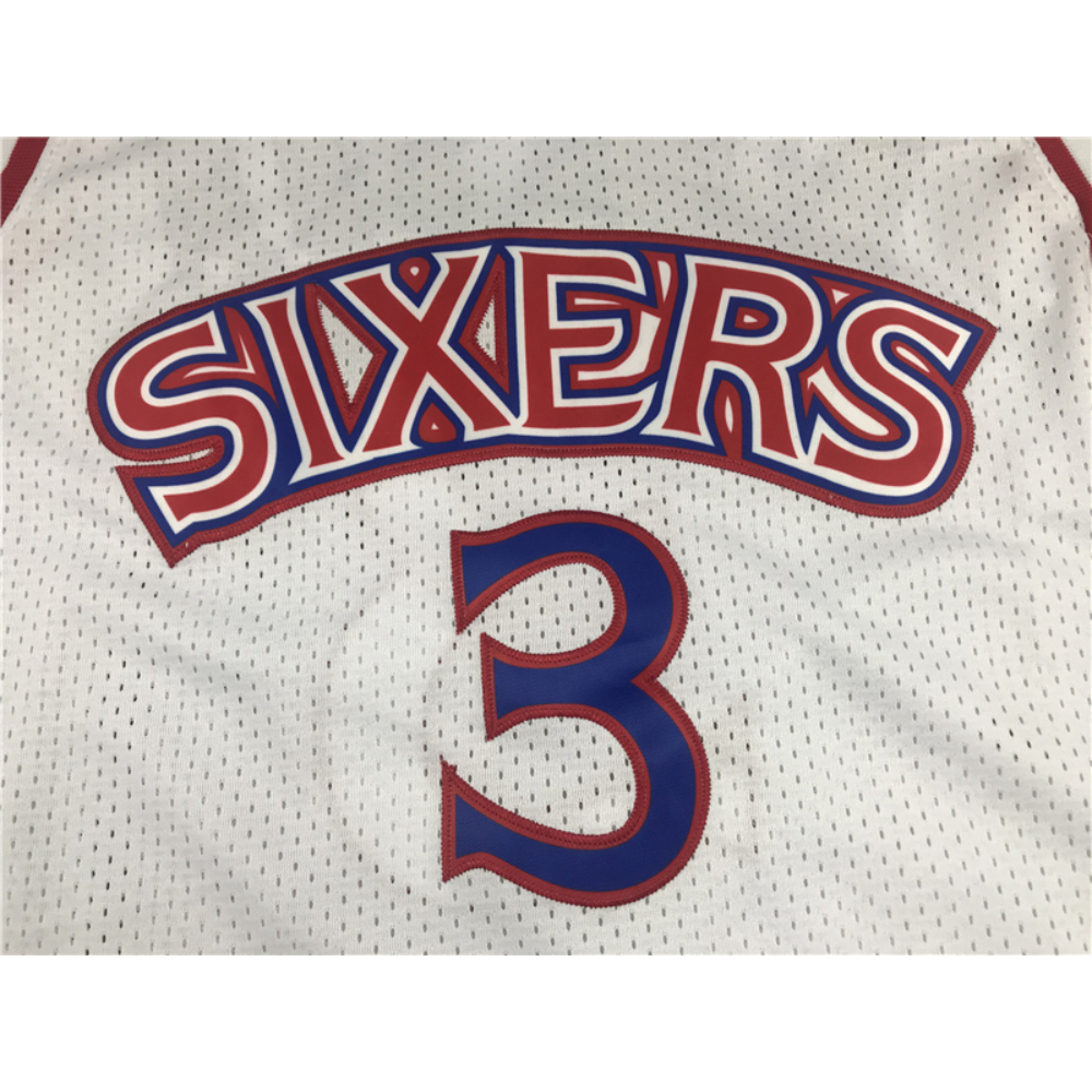 Kép 3/3 - Allen IVERSON 1996-97 Classic fehér Philadelphia 76ers mez