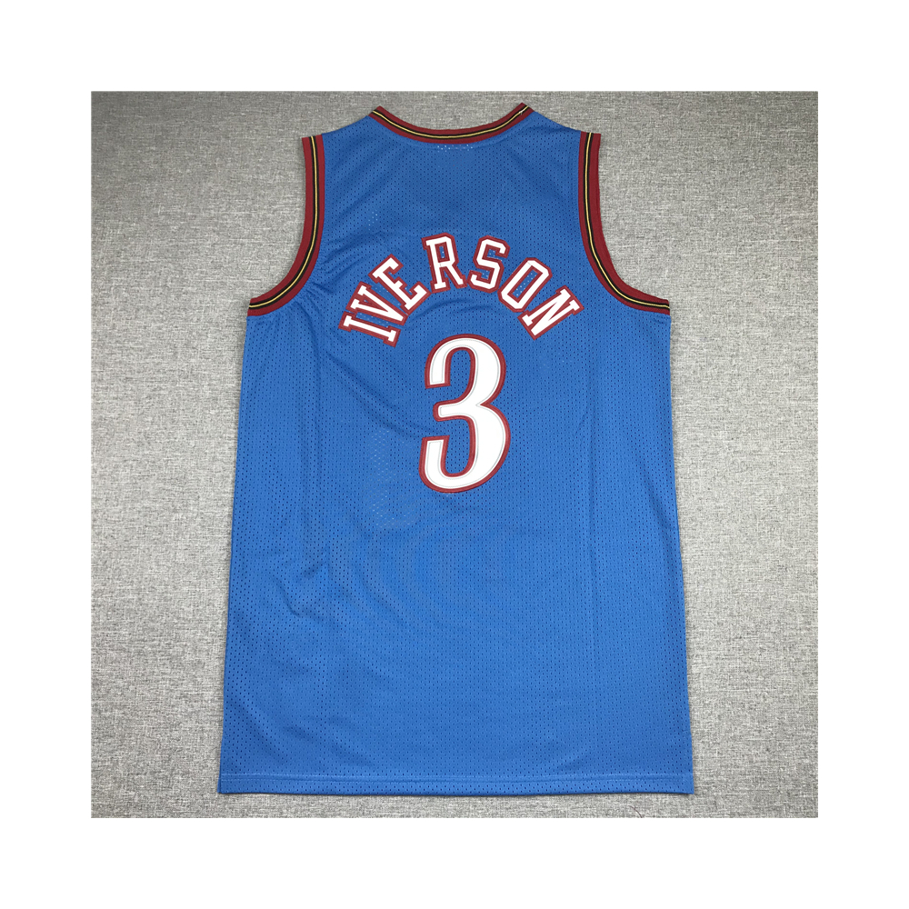Kép 2/3 - Allen IVERSON 1999-00 Classic kék Philadelphia 76ers mez