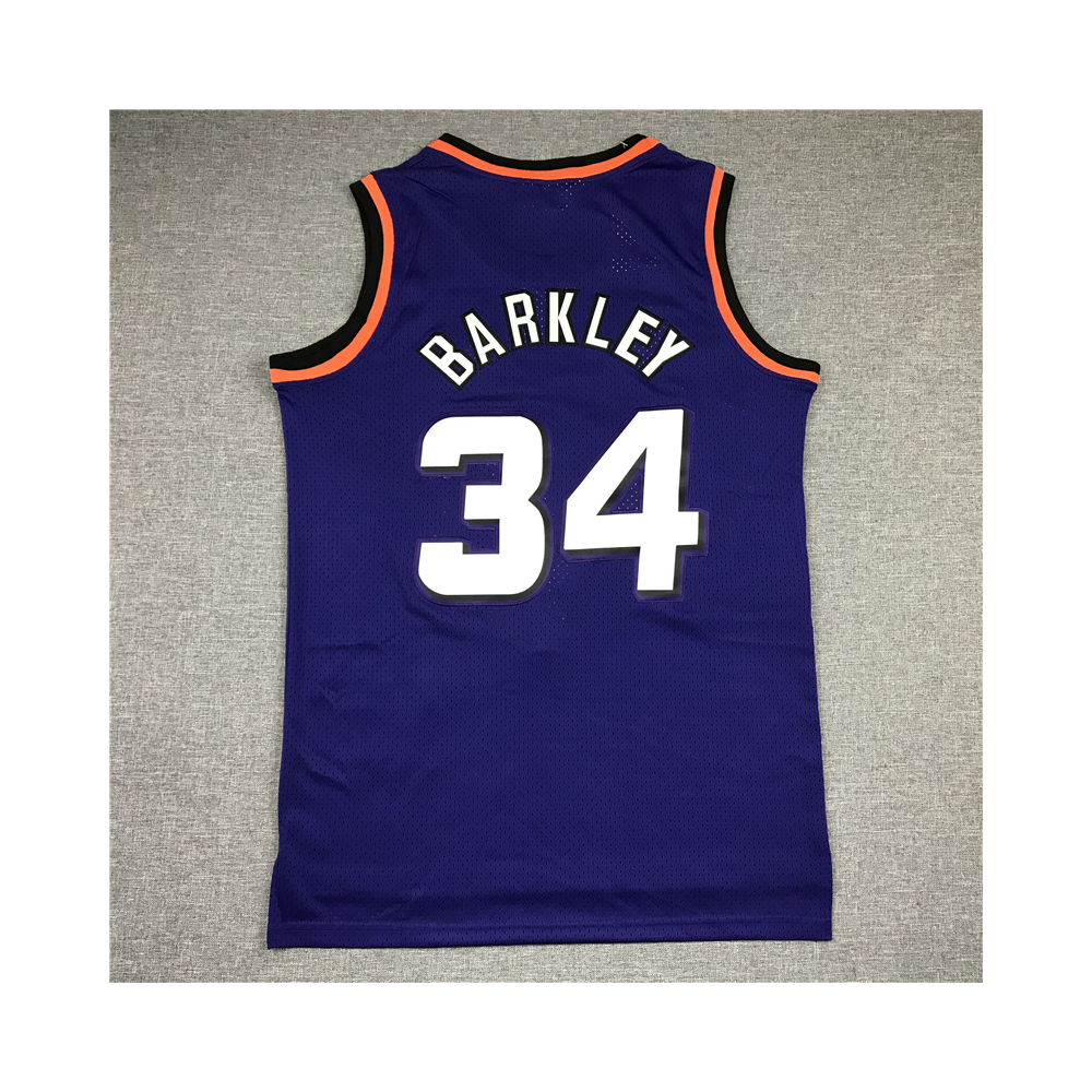Kép 2/4 - Charles BARKLEY 1992-93 classic lila Phoenix Suns mez