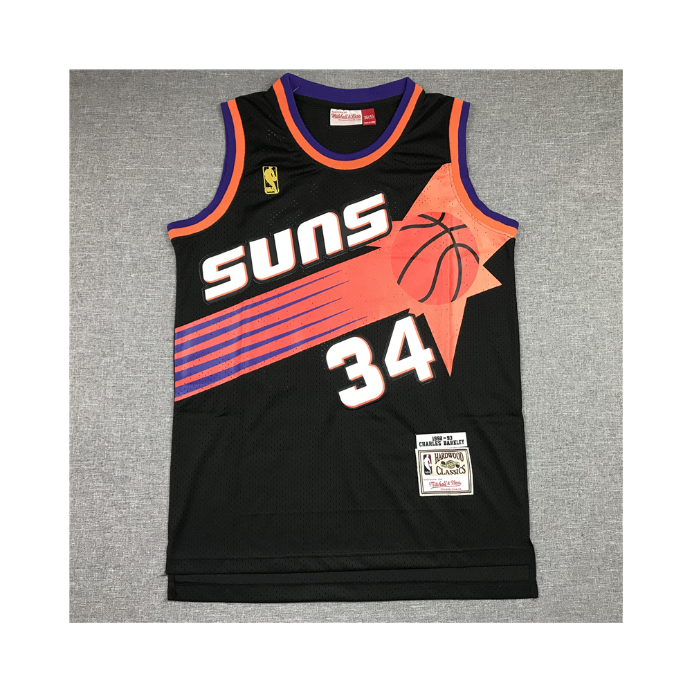 Kép 1/4 - Charles BARKLEY 1992-93 classic fekete Phoenix Suns mez
