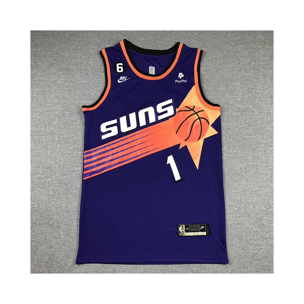 Kép 1/4 - Devin BOOKER lila HW classic edition Suns mez