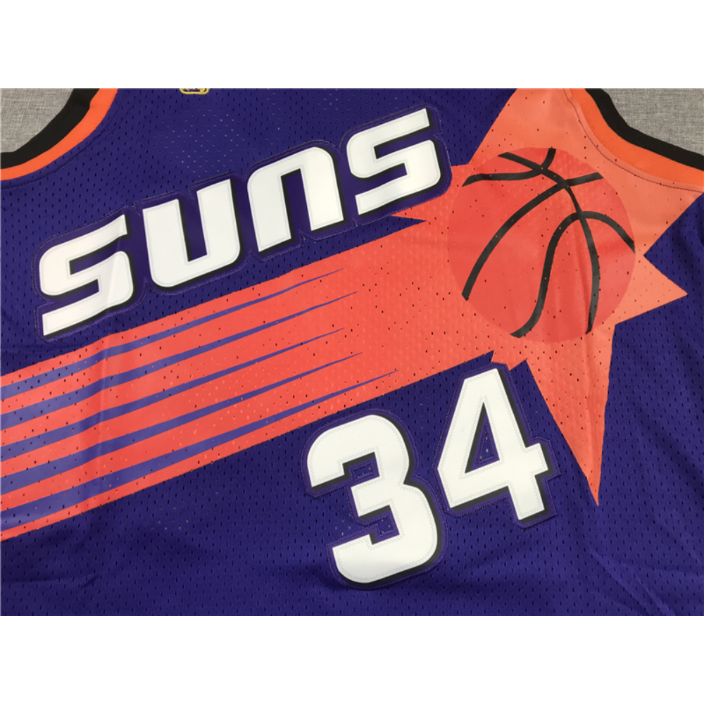Kép 3/4 - Charles BARKLEY 1992-93 classic lila Phoenix Suns mez