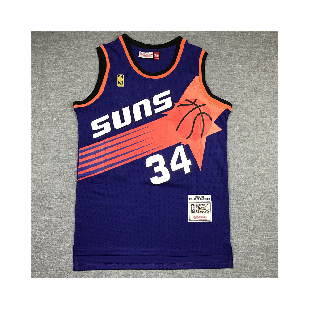 Kép 1/4 - Charles BARKLEY 1992-93 classic lila Phoenix Suns mez