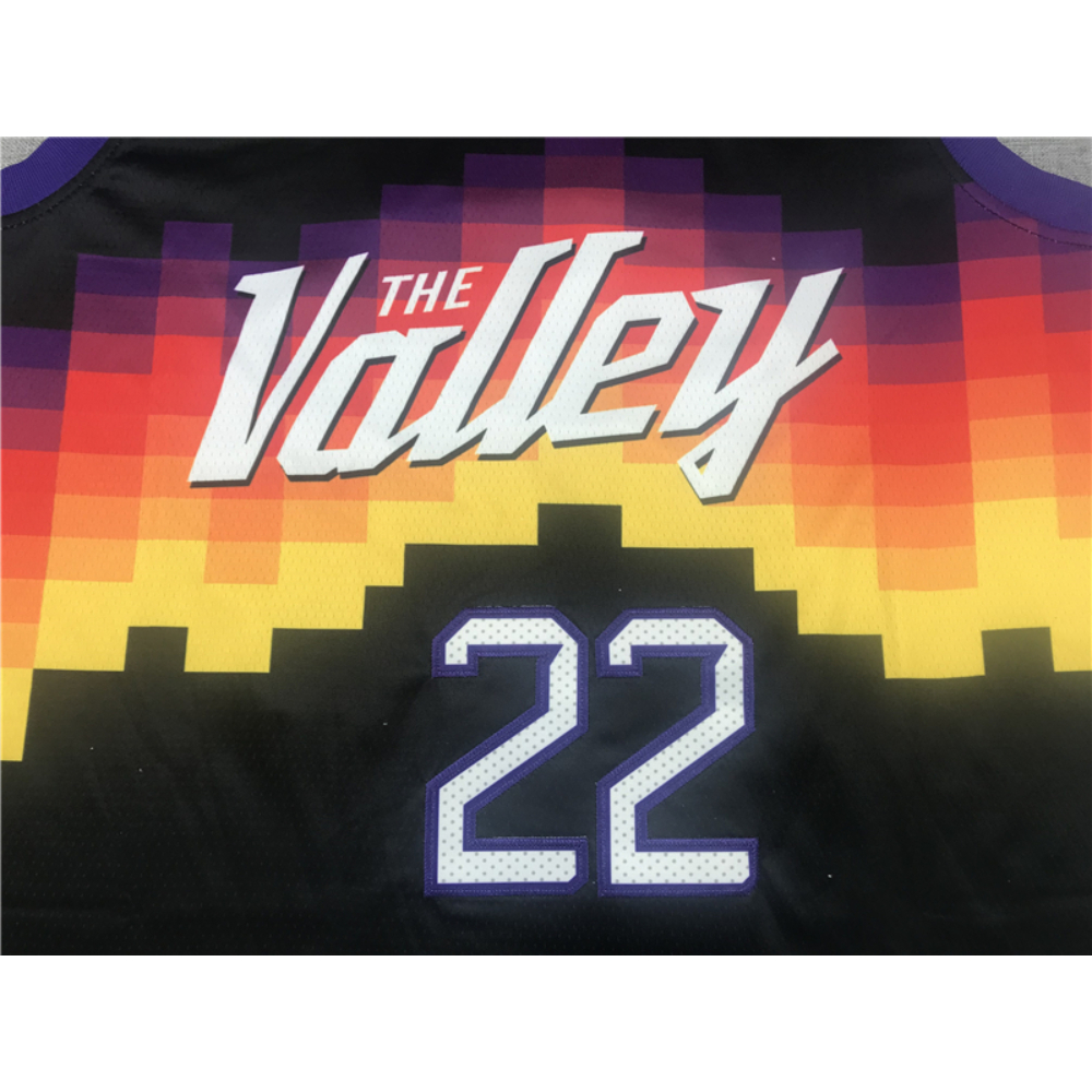 Kép 3/3 - Deandre AYTON 2020-21 City Edition Phoenix Suns mez