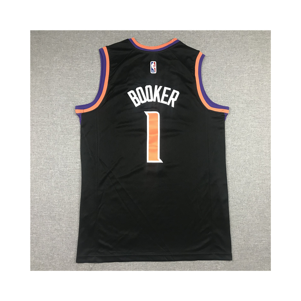 Kép 2/3 - Devin BOOKER Black Phoenix Suns mez