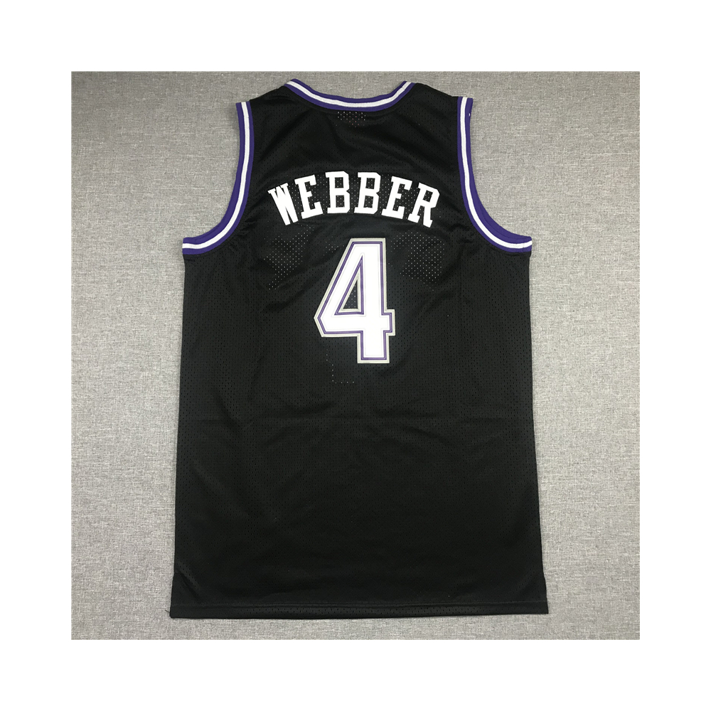 Kép 2/3 - Chris WEBBER 1998-99 Classic fekete Sacramento Kings mez