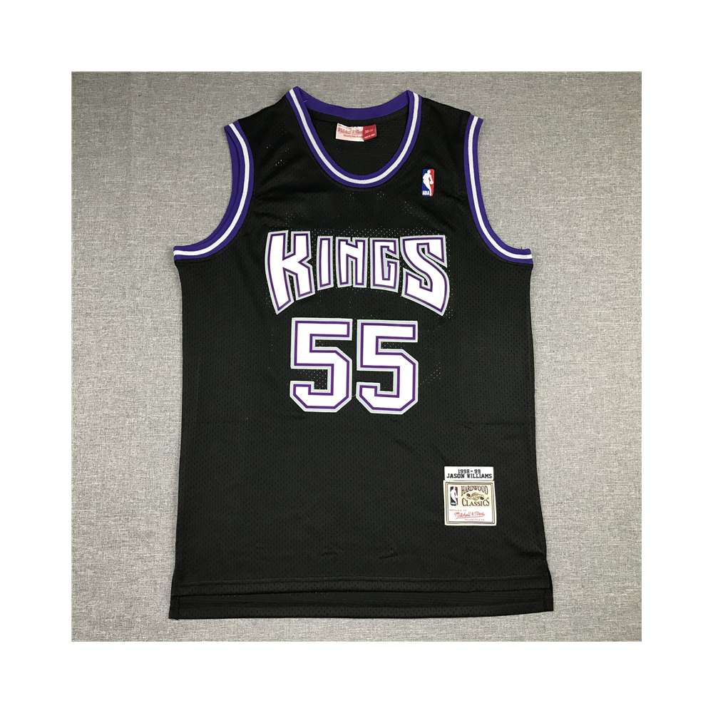 Kép 1/3 - Jason WILLIAMS 1998-99 Classic fekete Sacramento Kings mez