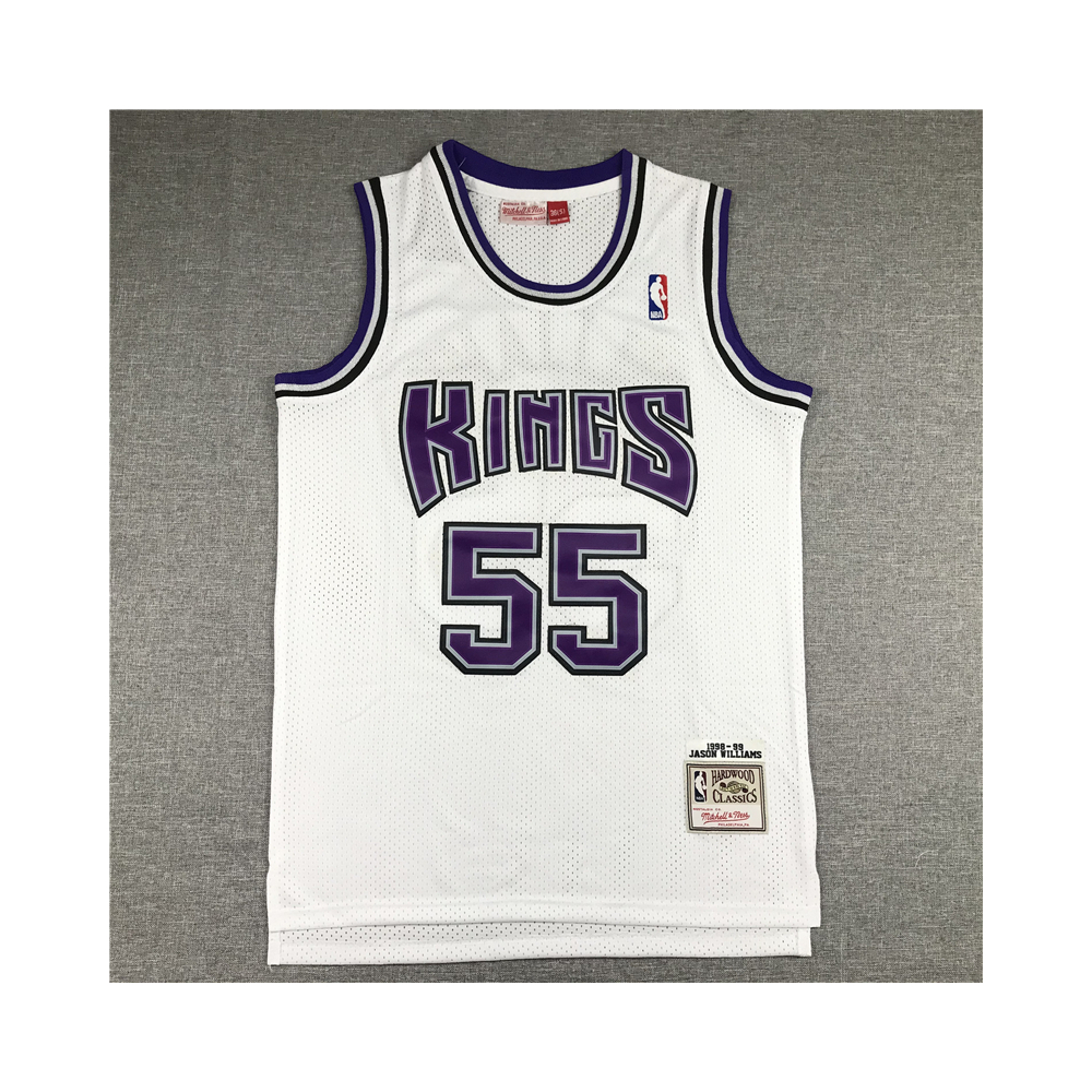 Kép 1/3 - Jason WILLIAMS 1998-99 Classic fehér Sacramento Kings mez