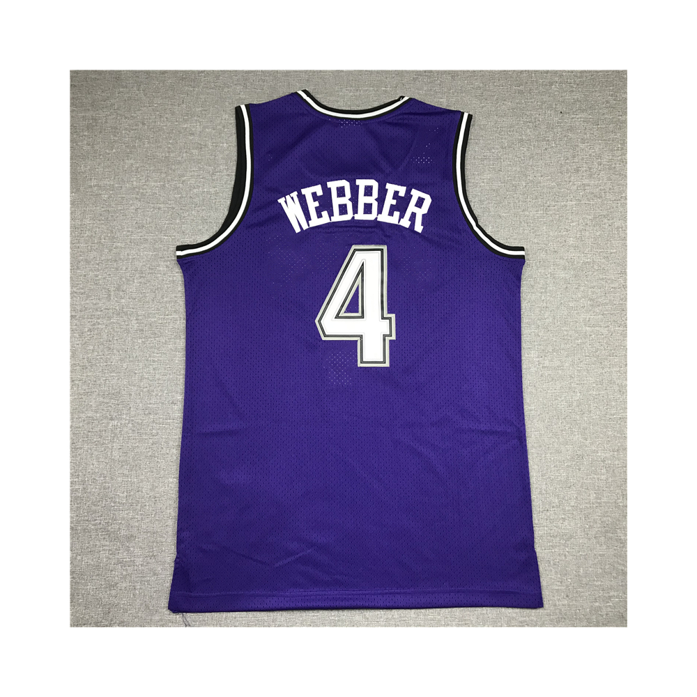 Kép 2/3 - Chris WEBBER 1998-99 Classic lila Sacramento Kings mez