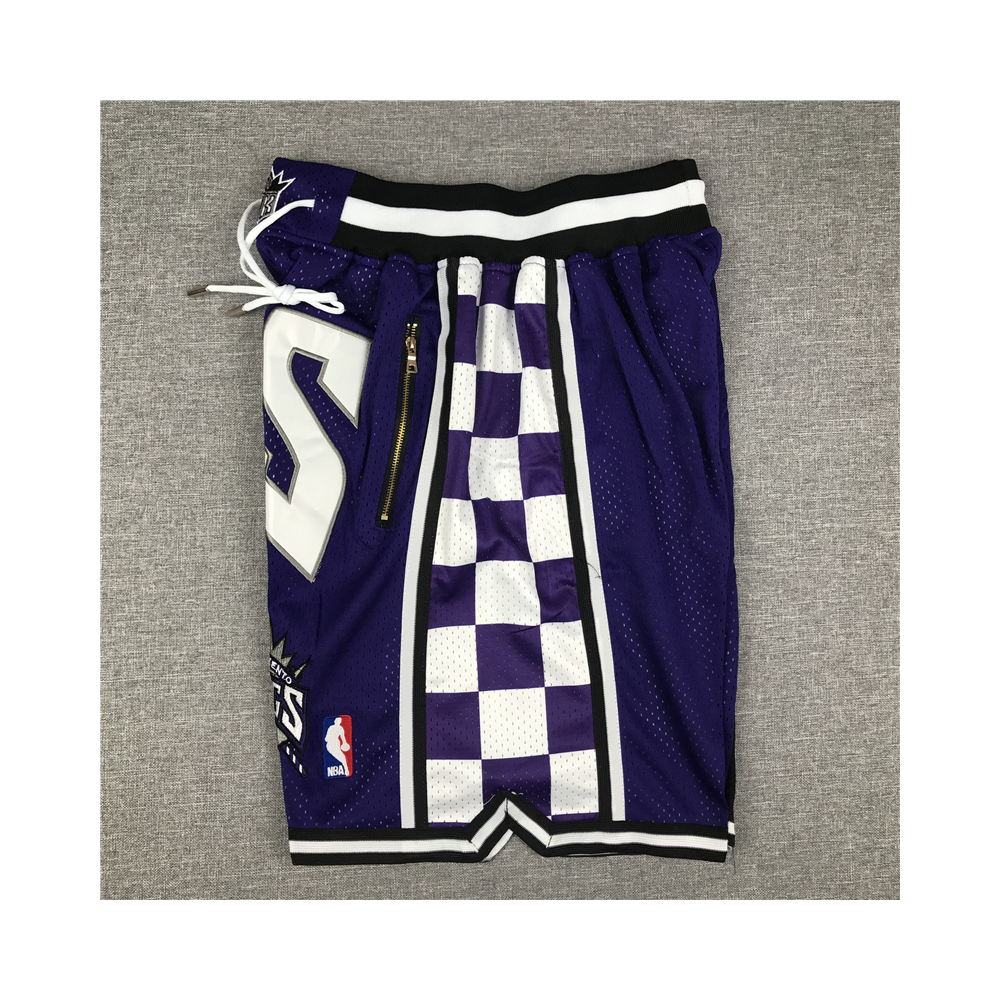 Kép 4/4 - Sacramento Kings retro Just Don zsebes kosaras rövidnadrág
