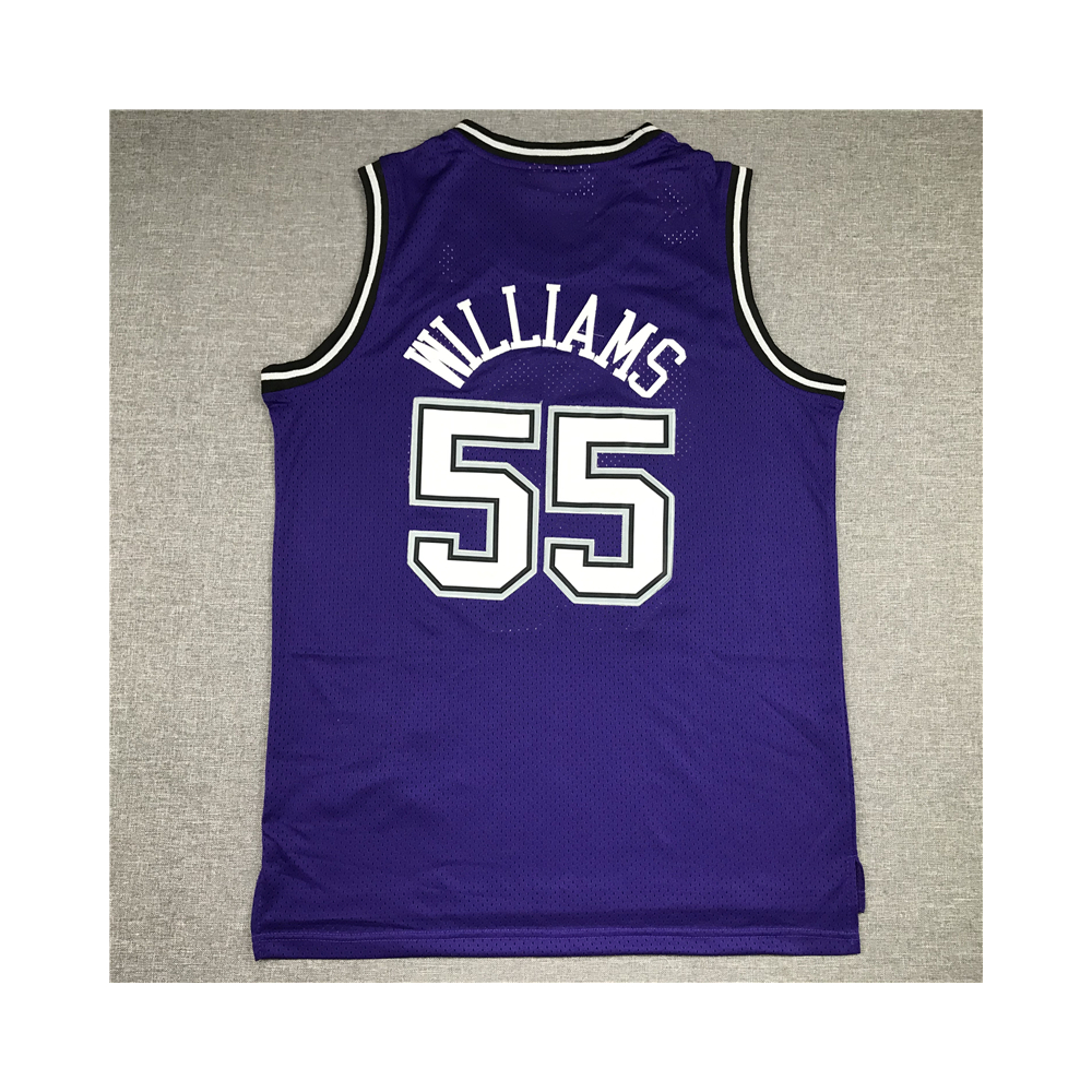 Kép 2/3 - Jason WILLIAMS 1998-99 Classic lila Sacramento Kings mez