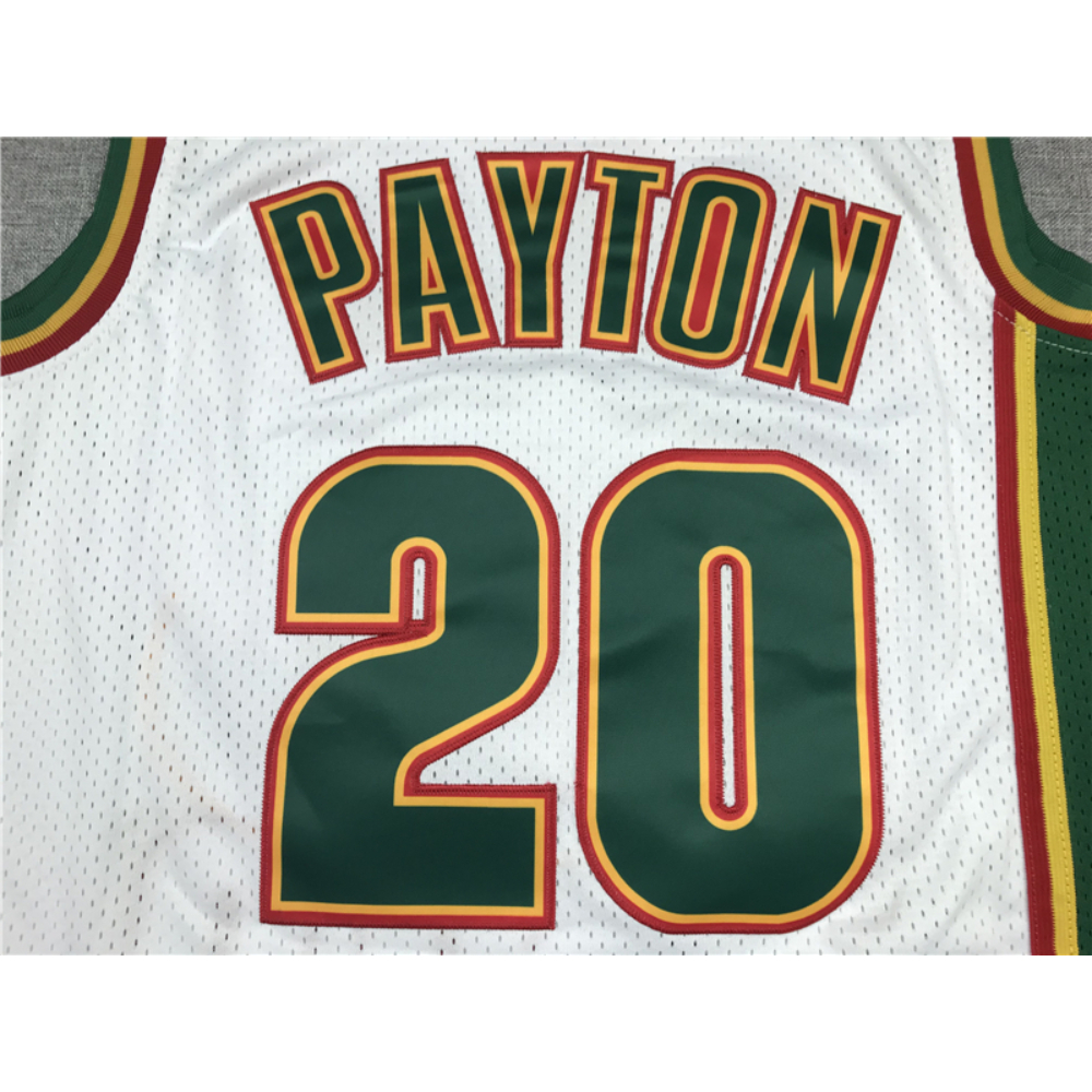 Kép 5/5 - Gary PAYTON Home Seattle Supersonics retro mez