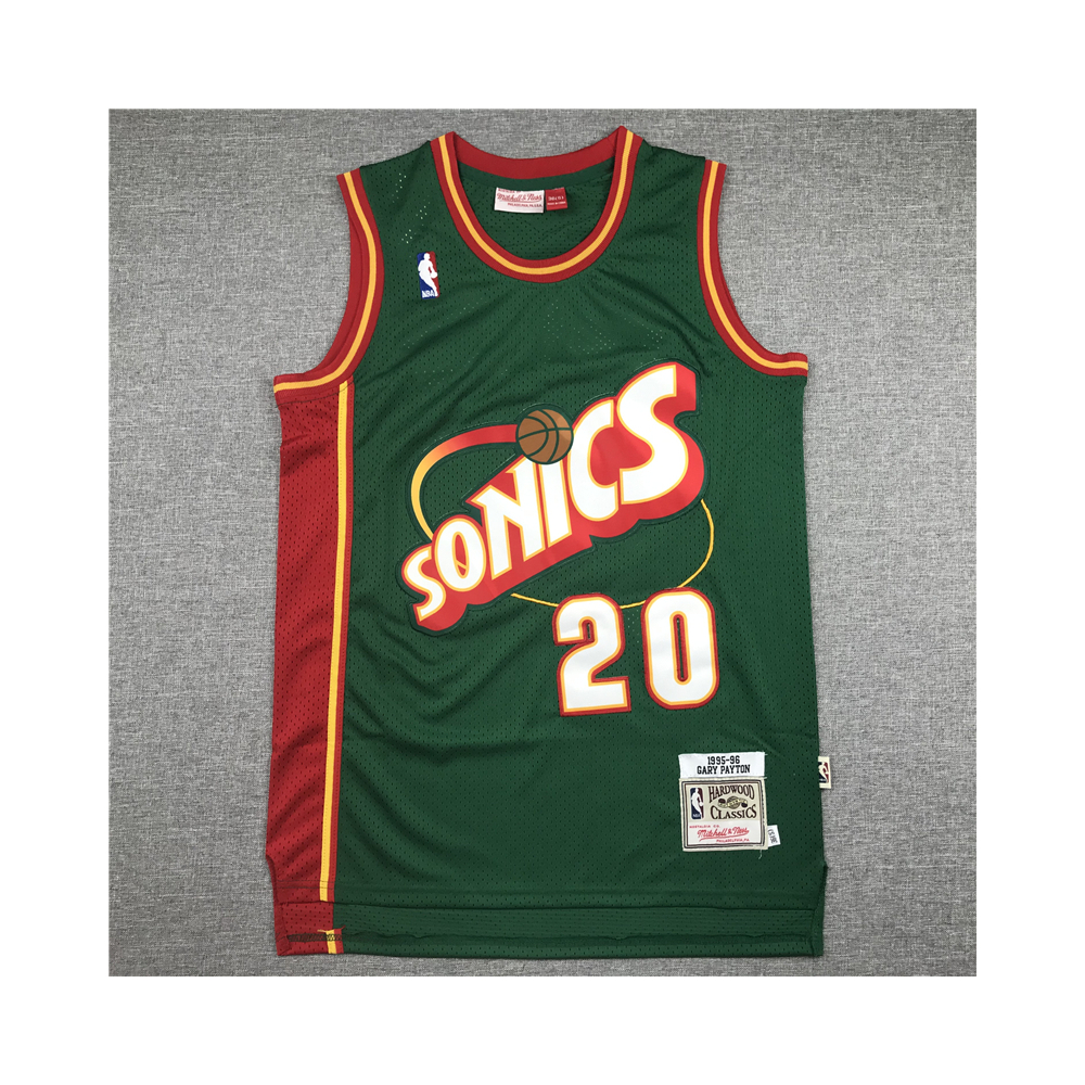 Kép 1/4 - Gary PAYTON Away Seattle Supersonics retro mez