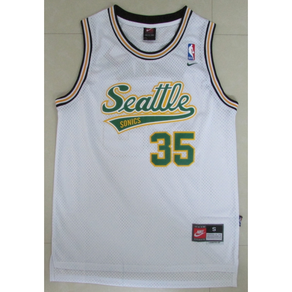 Kép 1/2 - Kevin DURANT White Seattle Supersonics retro mez