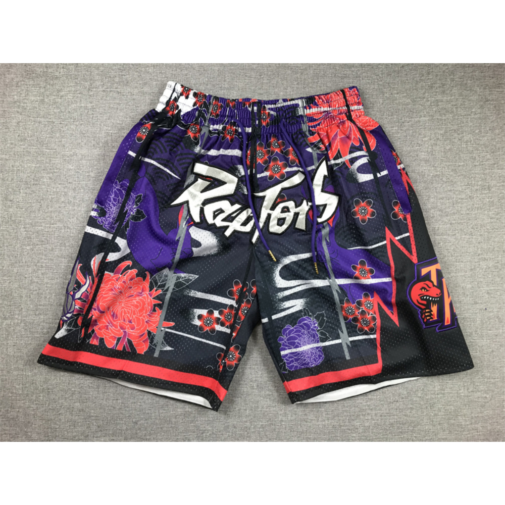 Kép 1/5 - Toronto Raptors Year of The Rabbit Just Don zsebes rövidnadrág