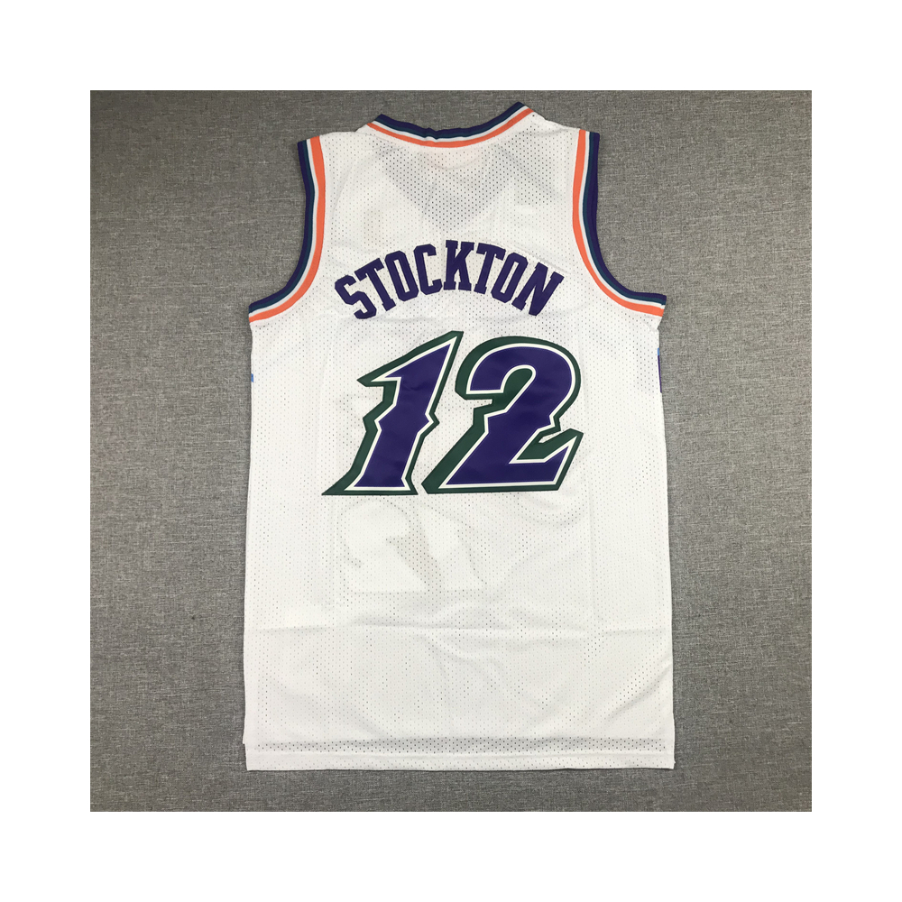 Kép 2/4 - John STOCKTON 1996-97 Classic Home Utah Jazz mez