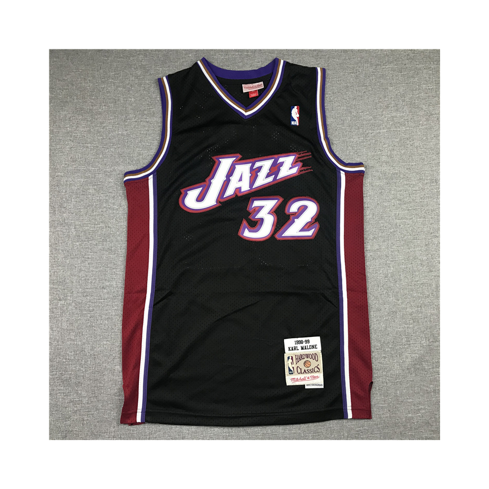 Kép 1/3 - Karl MALONE 1998-99 Classic Away Utah Jazz mez