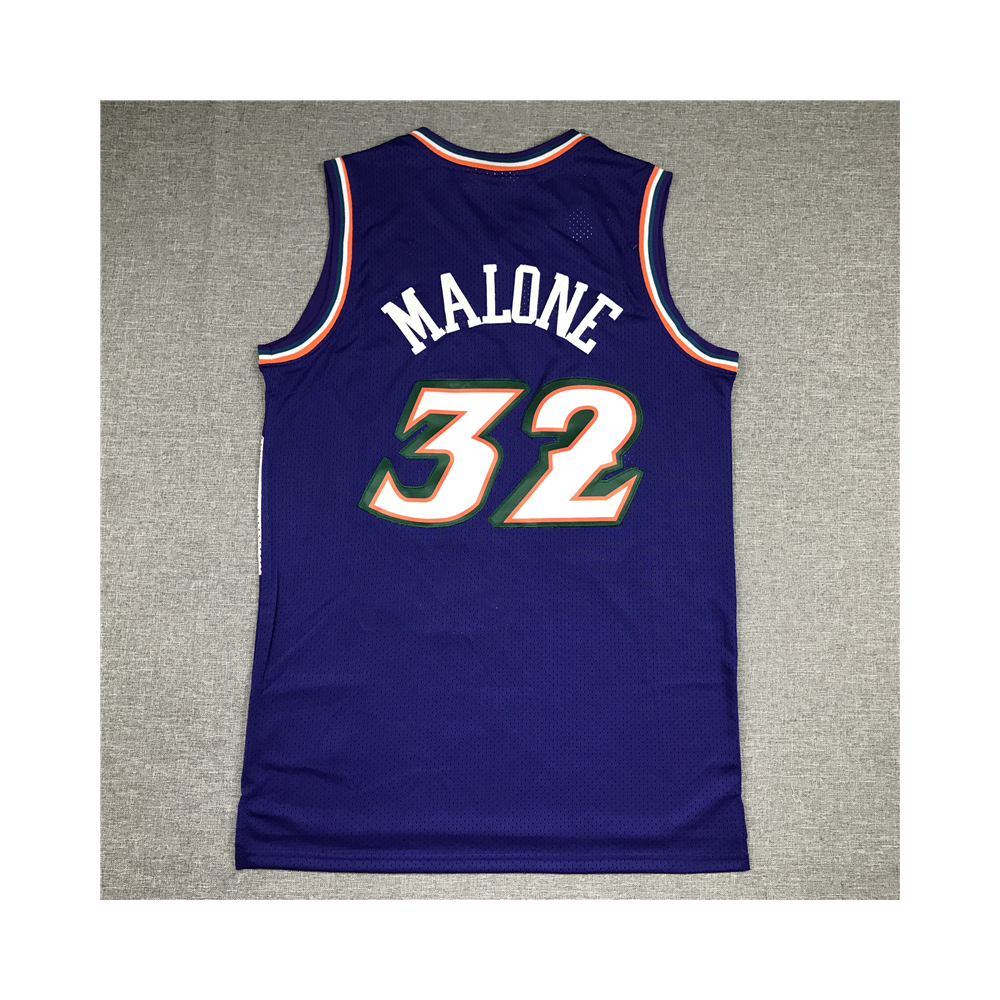 Kép 2/3 - Karl MALONE 1996-97 Classic Away Utah Jazz mez