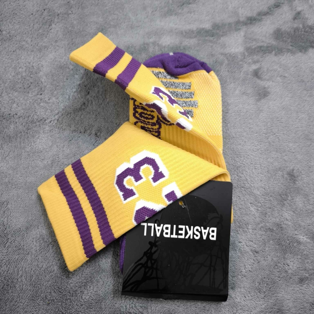 Kép 4/5 - Lebron JAMES #23 Los Angeles sárga zokni
