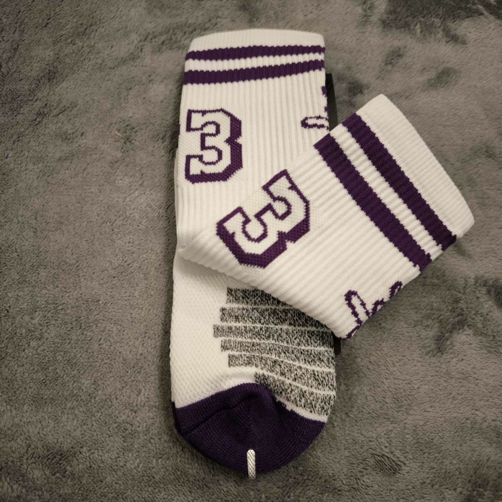 Kép 5/5 - Lebron JAMES #23 Los Angeles fehér zokni