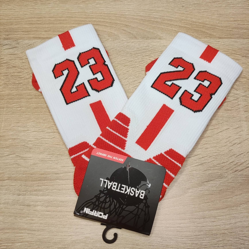 Kép 2/4 - Michael JORDAN fehér zokni