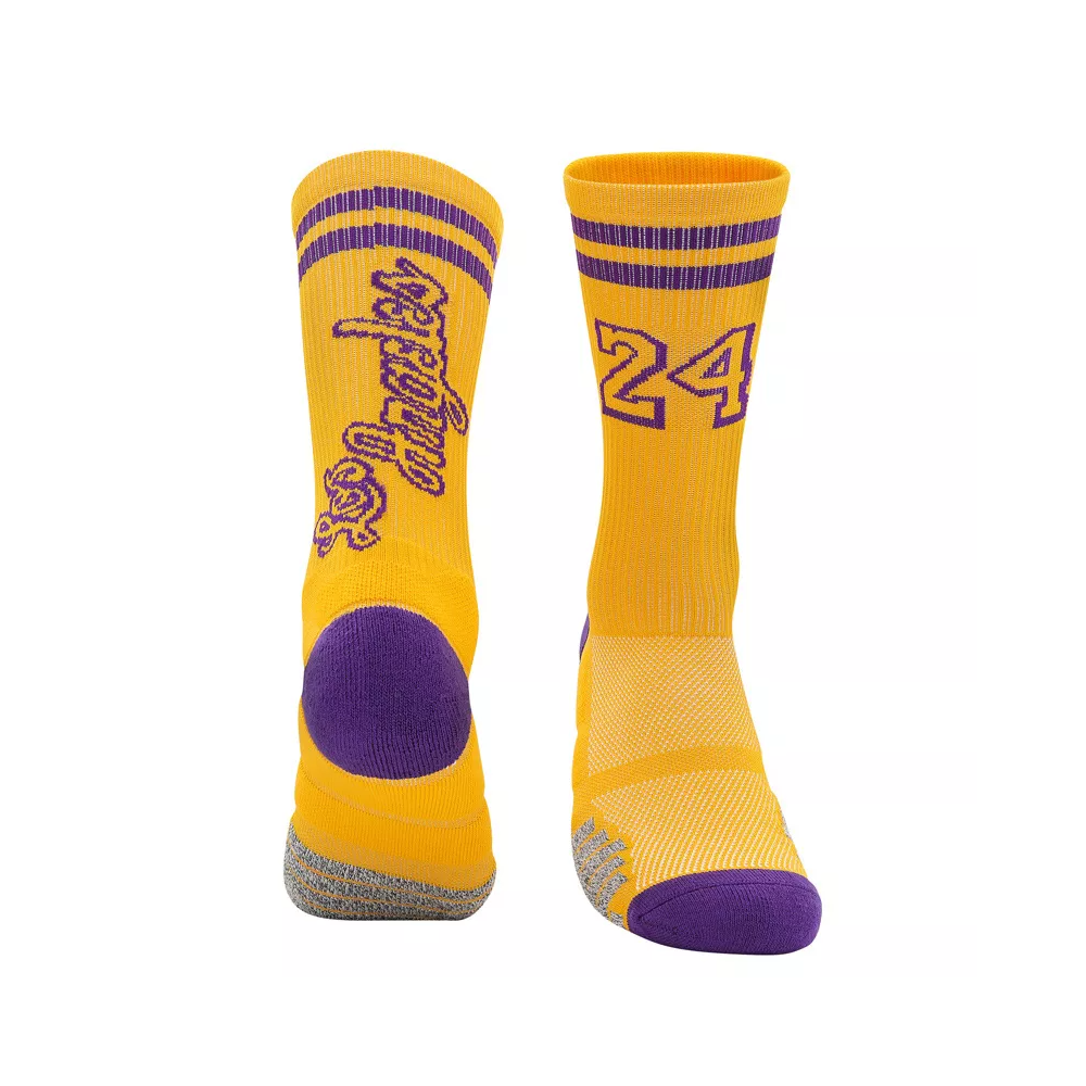 Kép 1/5 - Kobe BRYANT sárga #24 Los Angeles zokni